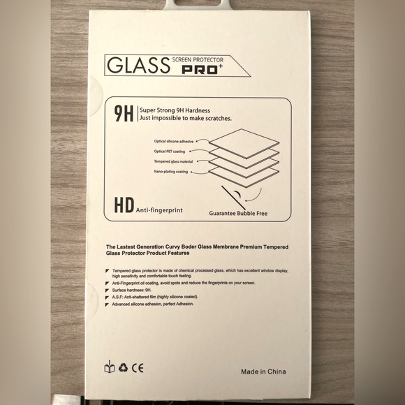 🌸10 Tempered Glass Screen Protector for Iphone 6, 7, 8 (10 Counts) - Picture 2 of 2